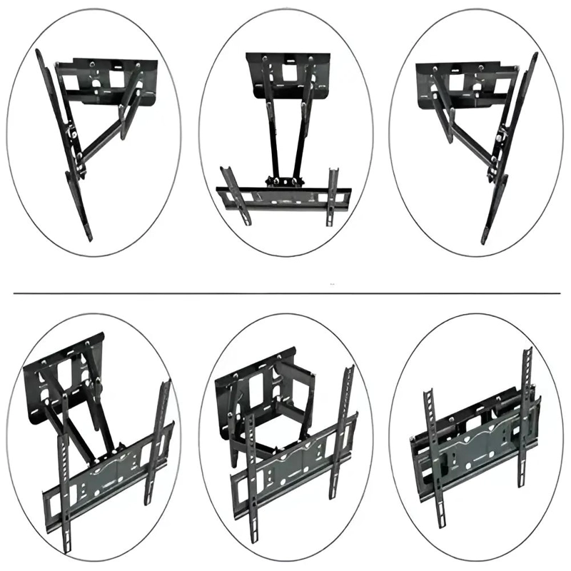 SOPORTE TV ARTICULADO INCLINABLE 32-65 PULGADAS NEGRO - 4