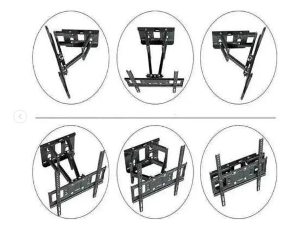 SOPORTE DE TV DOBLE BRAZO PARA PANTALLAS 32 A 70 PULGADAS - 2
