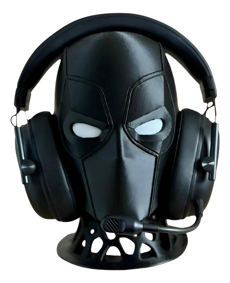 GENÉRICO SOPORTE PARA AUDIFONOS CON DISEÑO DEADPOOL