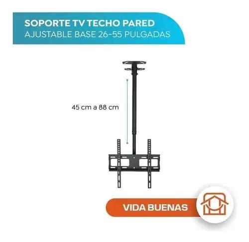 SOPORTE PARA TELEVISOR DE TECHO 20 A 55 PULGADAS - 2