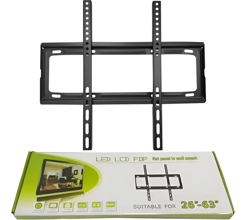 SOPORTE FIJO PARA TV 26 A 63 PULGADAS NEGRO - 1