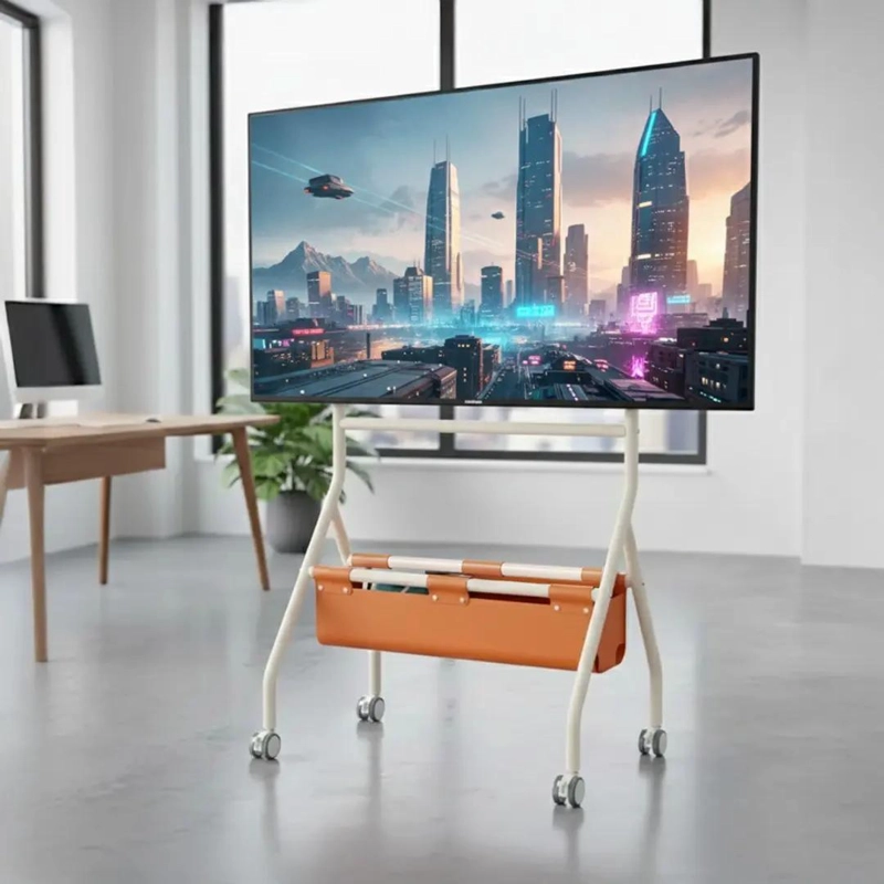 SOPORTE TV PEDESTAL MOVIL 32 A 75 PULGADAS VESA - 1