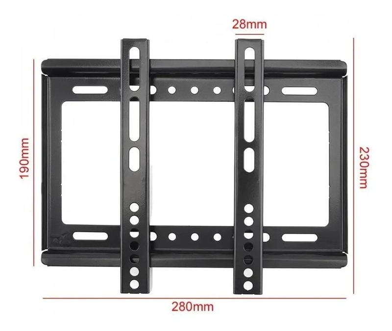 SOPORTE FIJO UNIVERSAL PARA TV DE 14 A 42 PULGADAS - 3