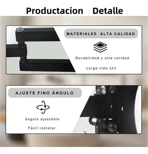 SOPORTE BASE TV ORIENTABLE E INCLINABLE 14-55 PULGADAS - 4