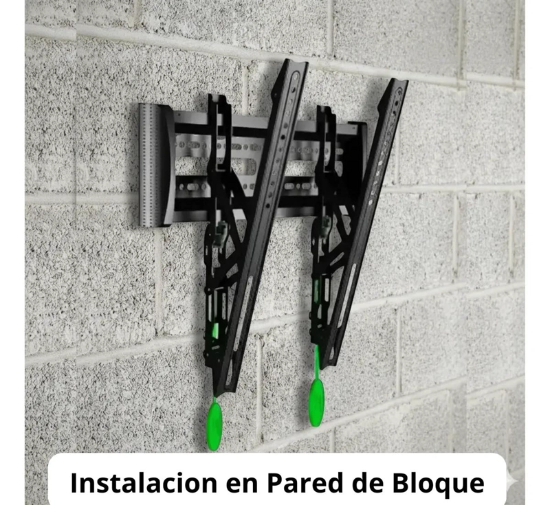 SOPORTE INCLINABLE PARA TV 32 A 65 PULGADAS REFORZADO - 5