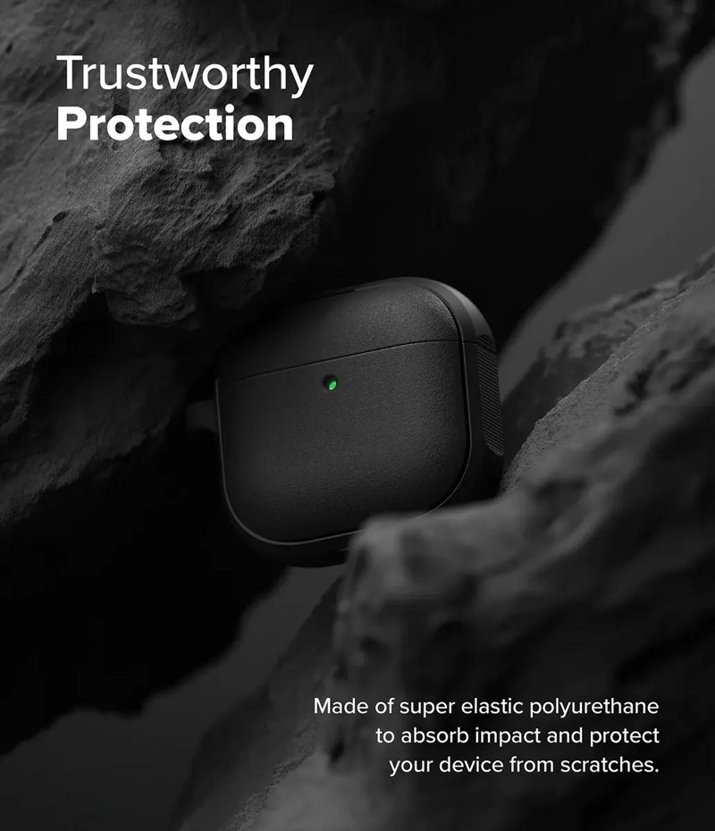 FUNDA PROTECTORA MAGNE TICA PARA AIRPODS 4 ONYX - 5
