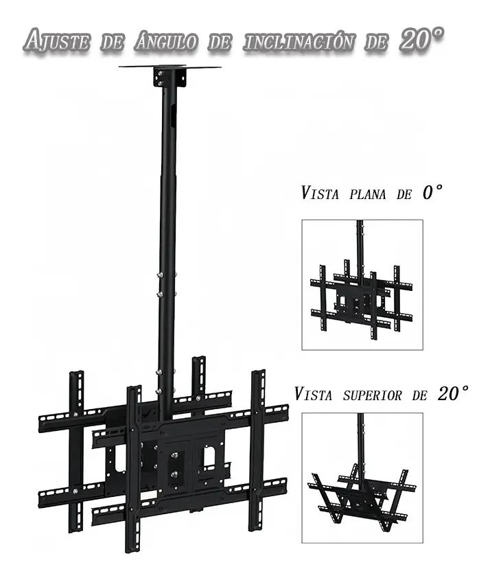 SOPORTE AJUSTABLE PARA TV 32-65 PULGADAS DOBLE TECHO Y P. - 2