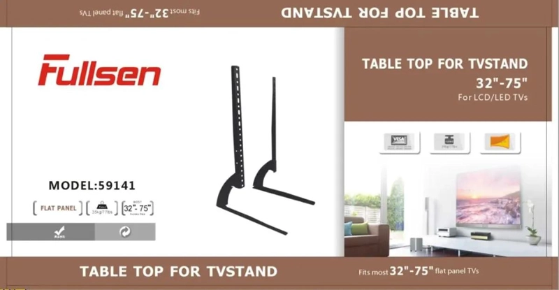 SOPORTE BASE DE MESA PARA TV 32 A 75 PULGADAS - 5
