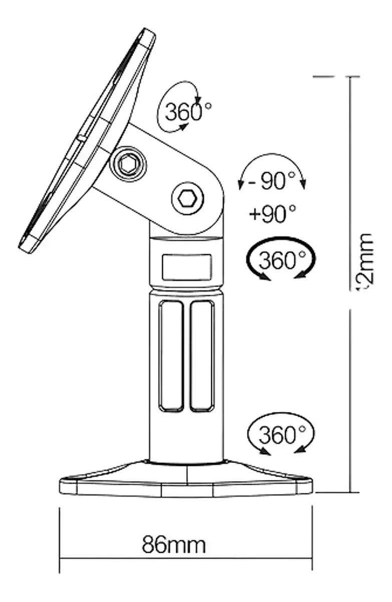 SOPORTE ARTICULADO PARA PARED PARA MONITOR - 2