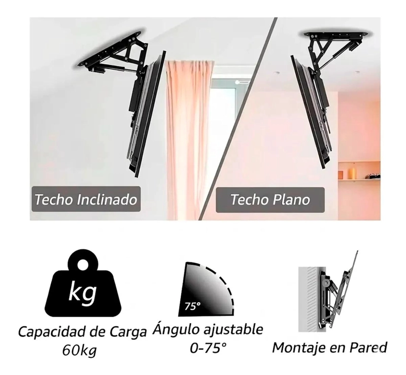 SOPORTE TV MOTORIZADO HIDRAULICO 32-75' CON CONTROL REM - 3