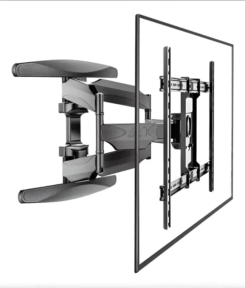 SOPORTE DE PARED PARA TV Y MONITOR 55 A 85 PULGADAS NEGRO - 1