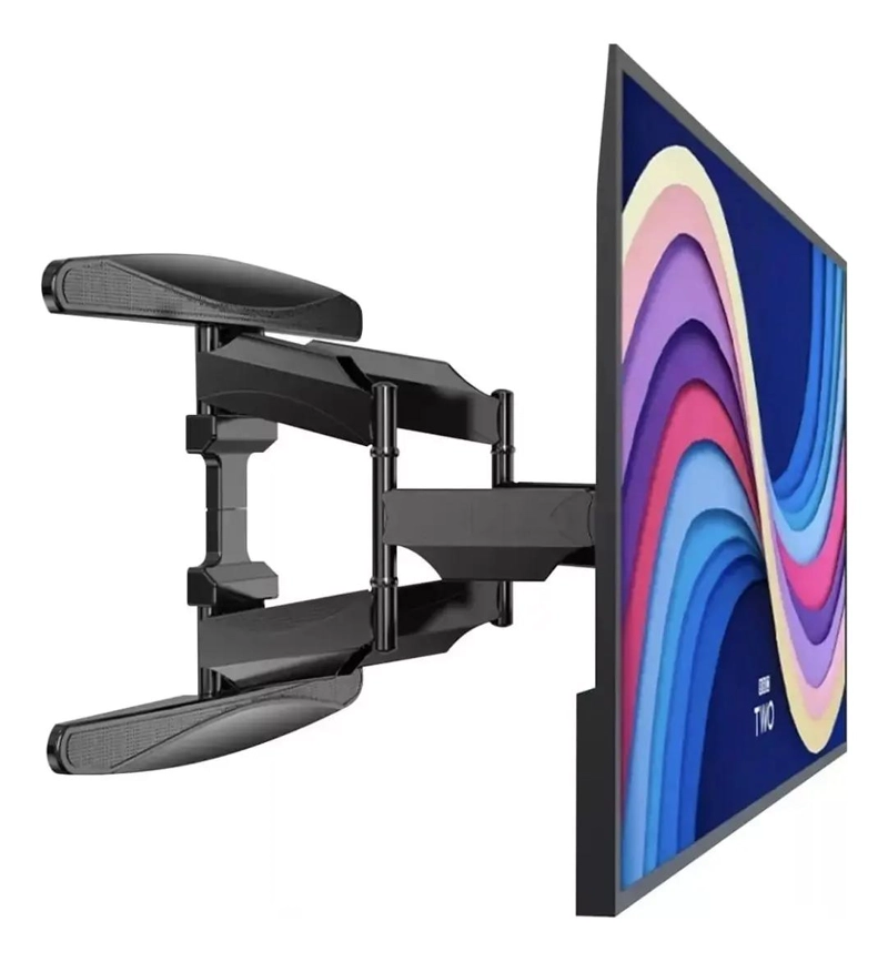 SOPORTE DE PARED PARA TV Y MONITOR 55 A 85 PULGADAS NEGRO - 5