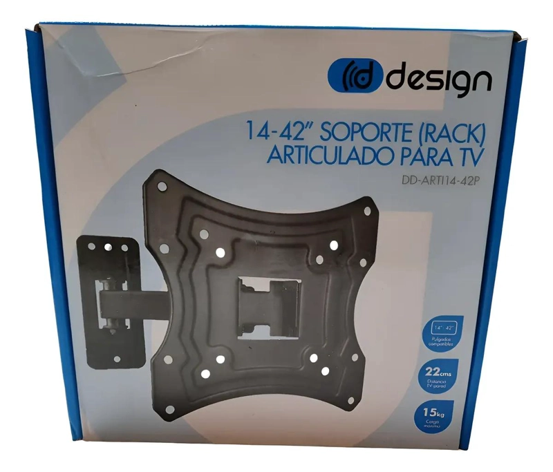 SOPORTE PARA TV DE 14 A 42 PULGADAS AJUSTABLE - 1
