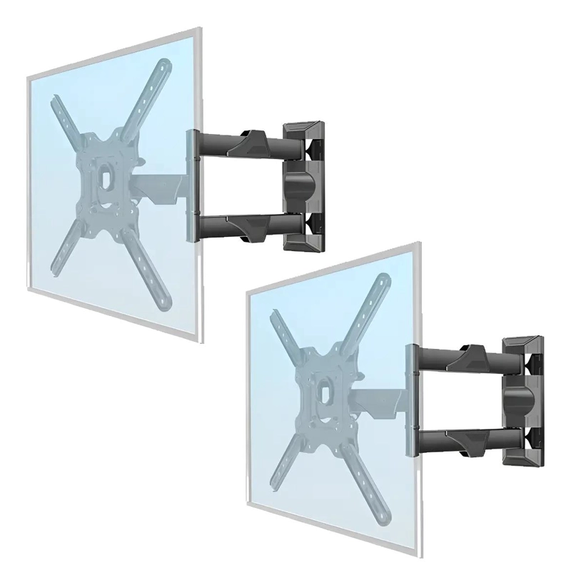 PACK 2 SOPORTES PARED ARTICULADOS PARA TV 32-55 PULGADAS - 1