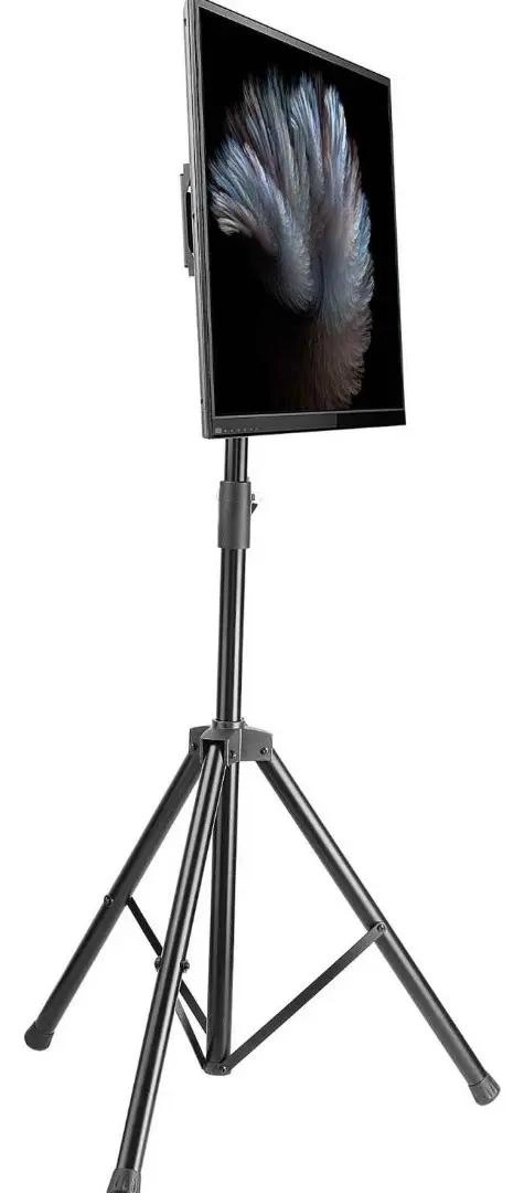 BASE TRIPODE PEDESTAL PARA TV 32 A 55 PULGADAS NEGRO - 4