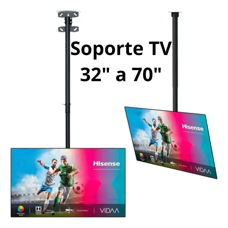 SOPORTE DE TECHO INCLINABLE PARA TV 32 A 70 PULGADAS - 5