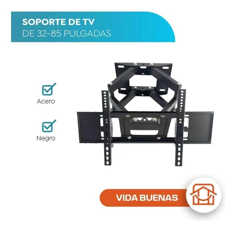 SOPORTE ARTICULADO PARA TV 32 A 85 PULGADAS - 3