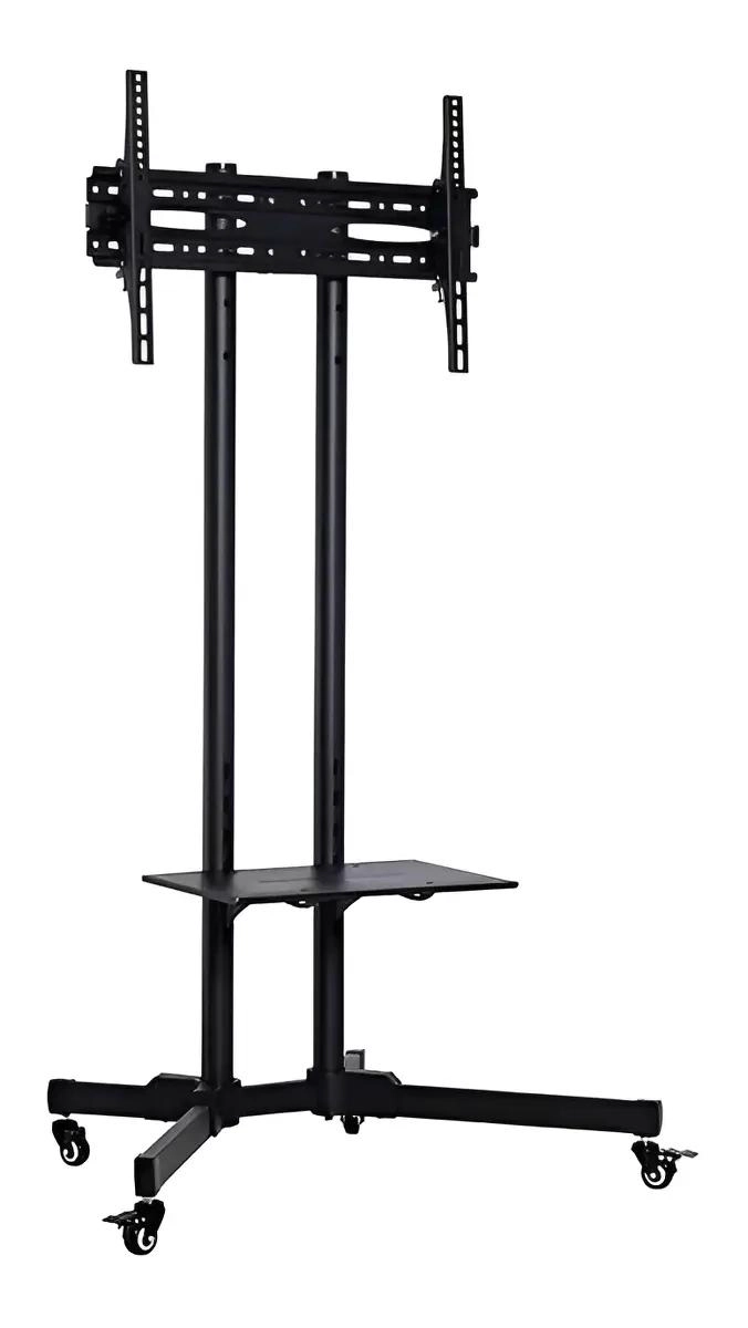 SOPORTE TV PEDESTAL CON RUEDAS GIRATORIO 32-70' NEGRO - 4