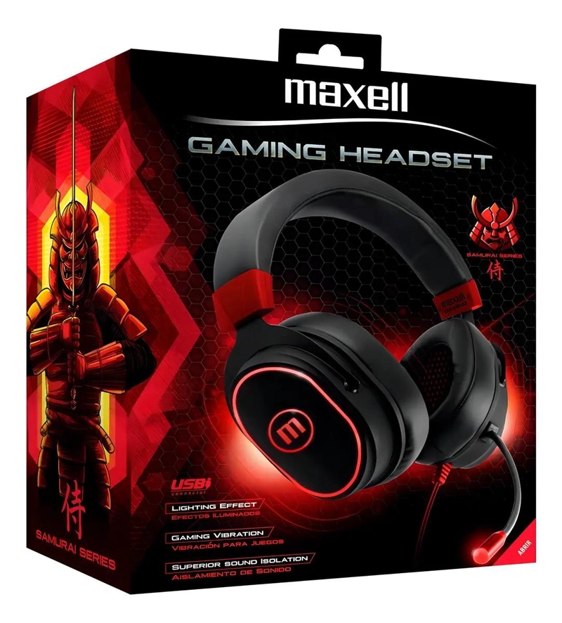 AUDIFONOS GAMING CON VIBRACION Y MICROFONO - 2
