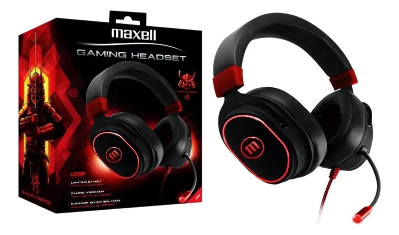 AUDIFONOS GAMING CON VIBRACION Y MICROFONO - 3