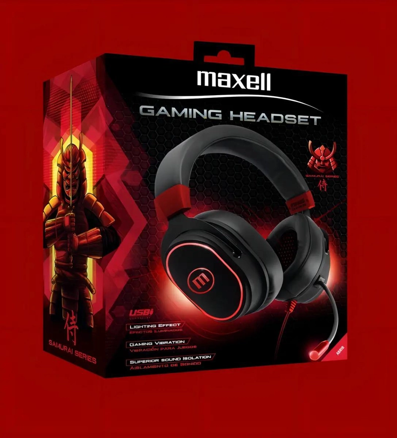 AUDIFONOS GAMING CON VIBRACION Y MICROFONO - 4