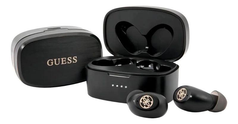 AUDIFONOS TRUE WIRELESS V5 NEGRO CON RESISTENCIA IPX5 - 1