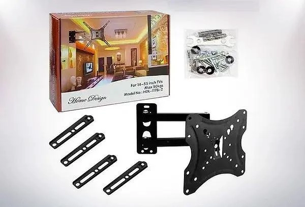 SOPORTE TV CON BRAZO GIRATORIO 180º PARA 14 A 55 PULGADAS - 3