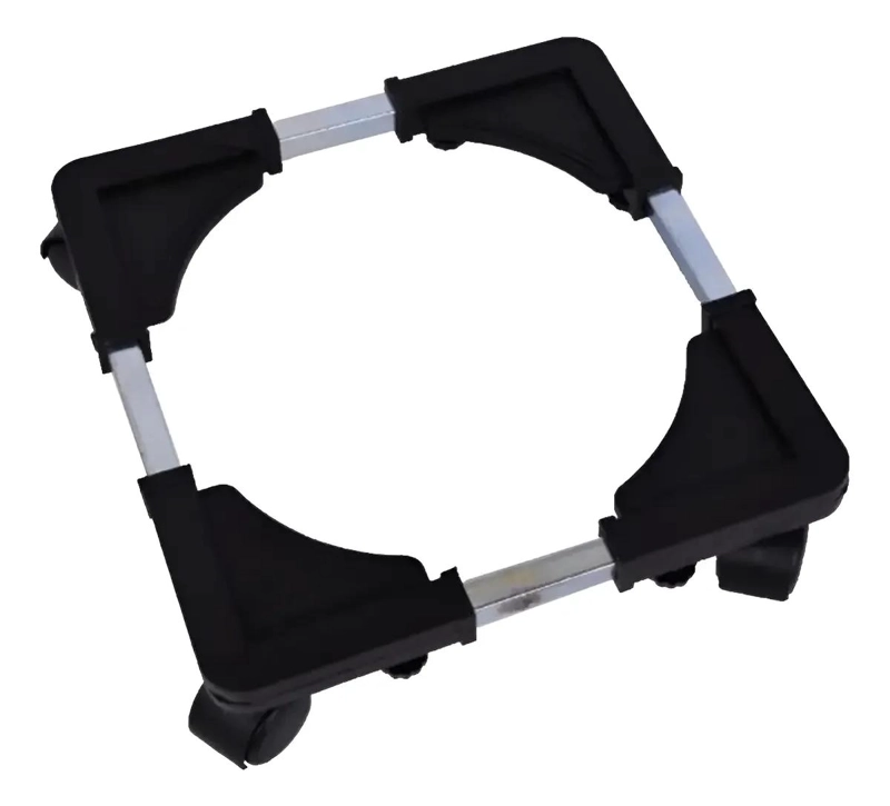 SOPORTE BASE MOVIL AJUSTABLE NEGRO PARA MUEBLES GRANDES - 1