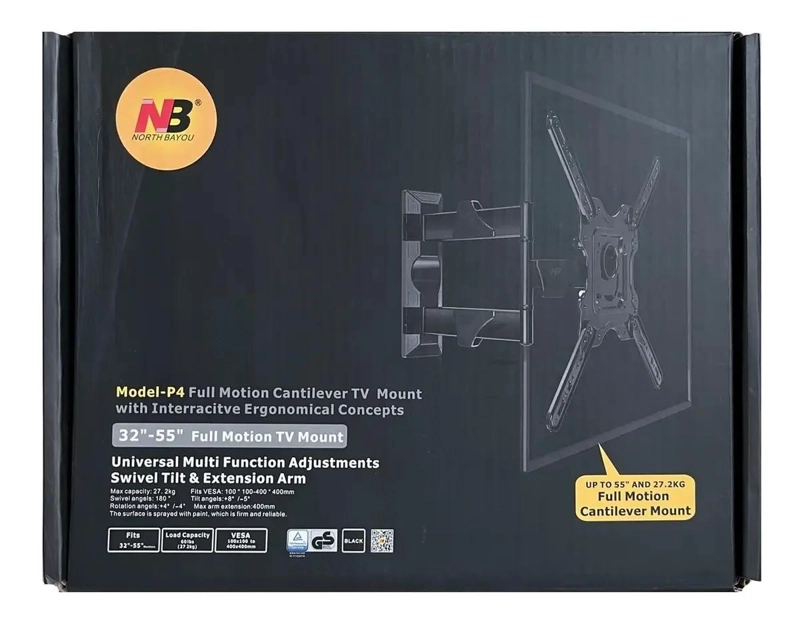 SOPORTE PARA MONITOR AJUSTABLE NEGRO - 5