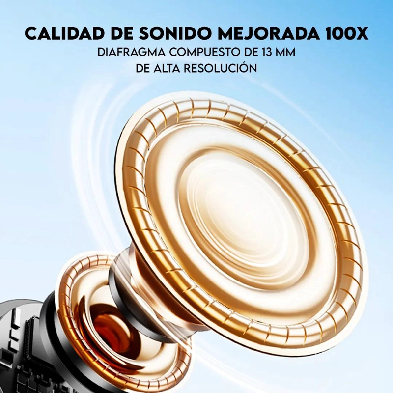 AUDIFONOS INALAMBRICOS TWS CON SONIDO ENVOLVENTE Y BAJA LATENCIA - 4