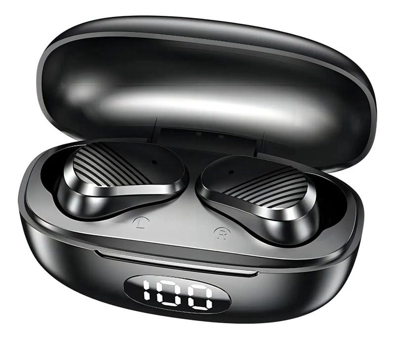 AURICULARES INALAMBRICOS GAMER BLUETOOTH TWS NEGRO - 1