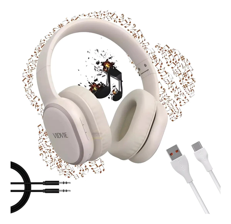 AUDIFONOS BLUETOOTH INALAMBRICOS COLOR VIDVIE - 1