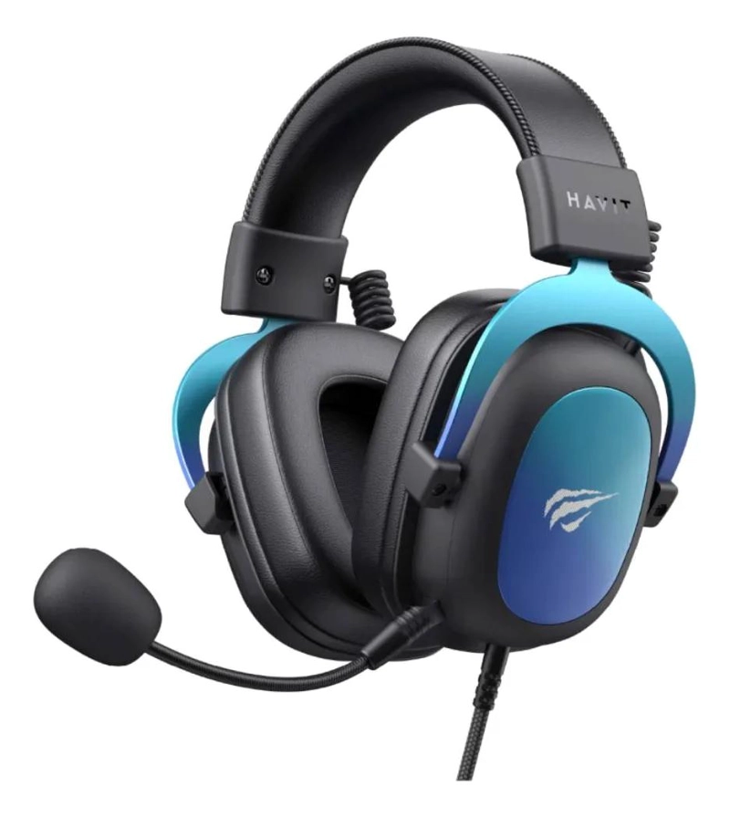 AUDIFONOS GAMER HAVIT H2002U PRO RGB NEGRO - 1