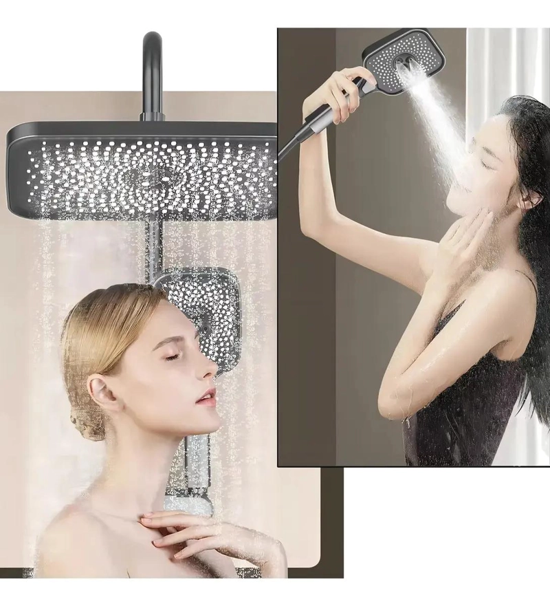DUCHA COLUMNA MODERNA CON 4 FUNCIONES Y CONTROL DIGITAL - 3