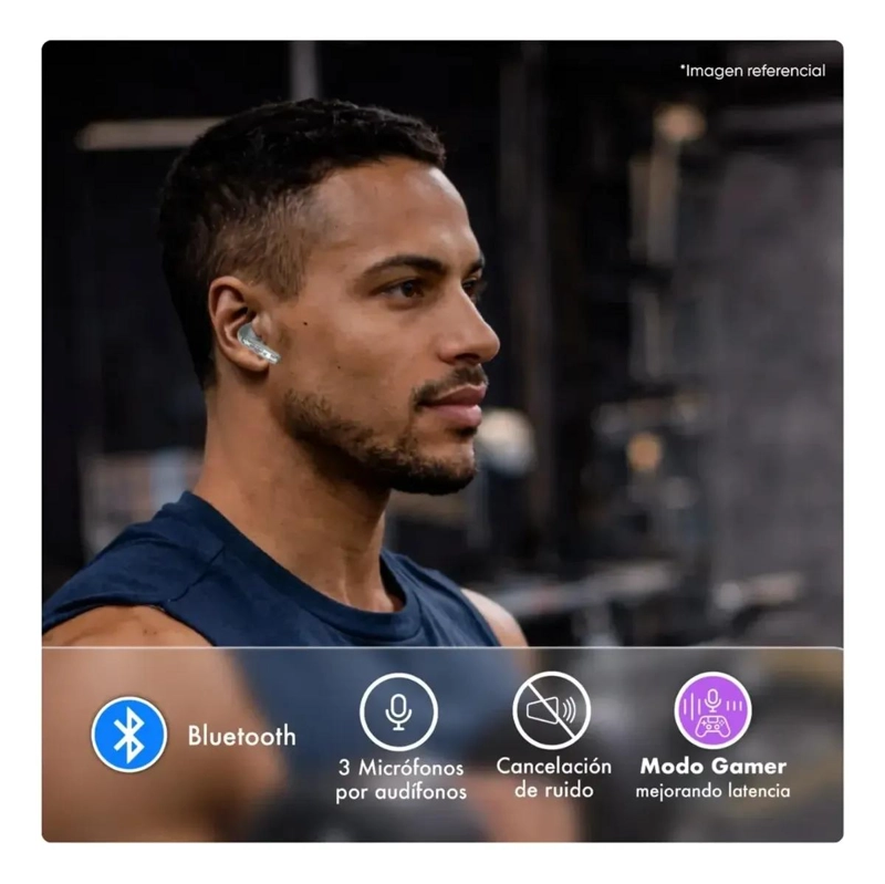 AUDIFONOS BLUETOOTH IN EAR TWS CON CANCELACION DE RUIDO - 5
