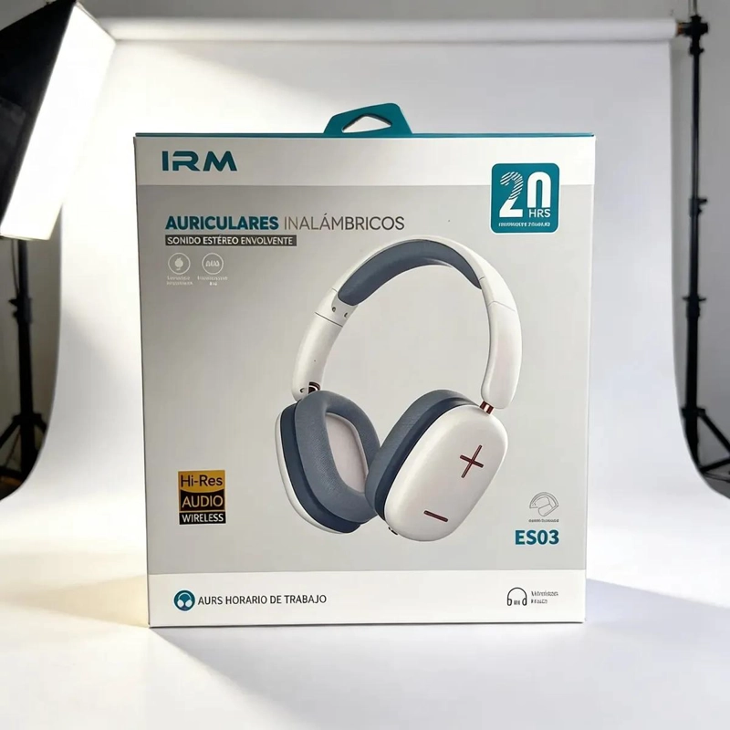 AURICULARES INALAMBRICOS PLEGABLES BLUETOOTH 5.3 - 1