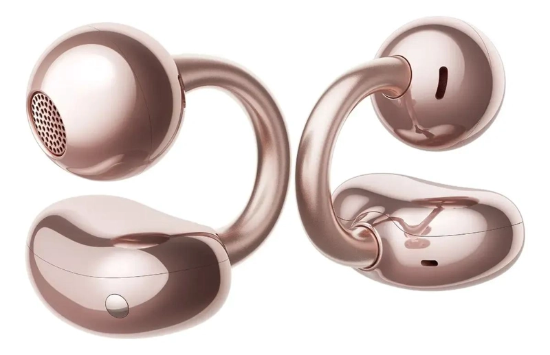 AUDIFONOS INALAMBRICOS BLUETOOTH FREECLIP ORO ROSA - 2