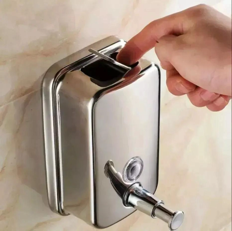 DISPENSADOR DE JABON DE ACERO INOXIDABLE 1000 ML PARA P. - 2