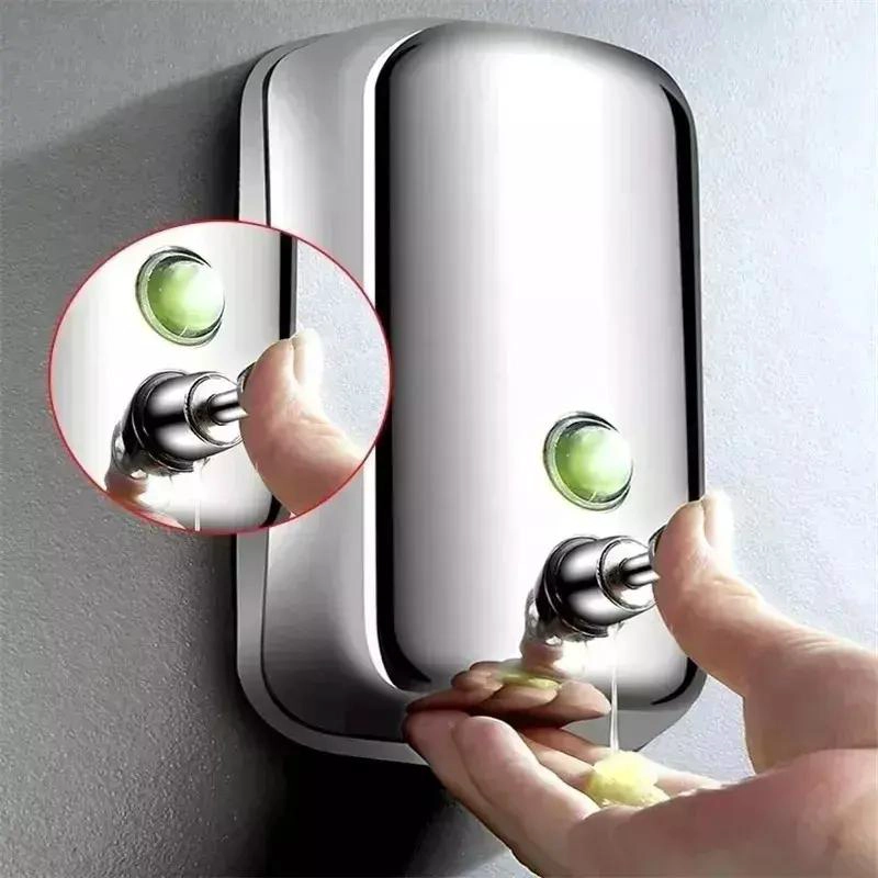 DISPENSADOR DE JABON DE ACERO INOXIDABLE 1000 ML PARA P. - 3