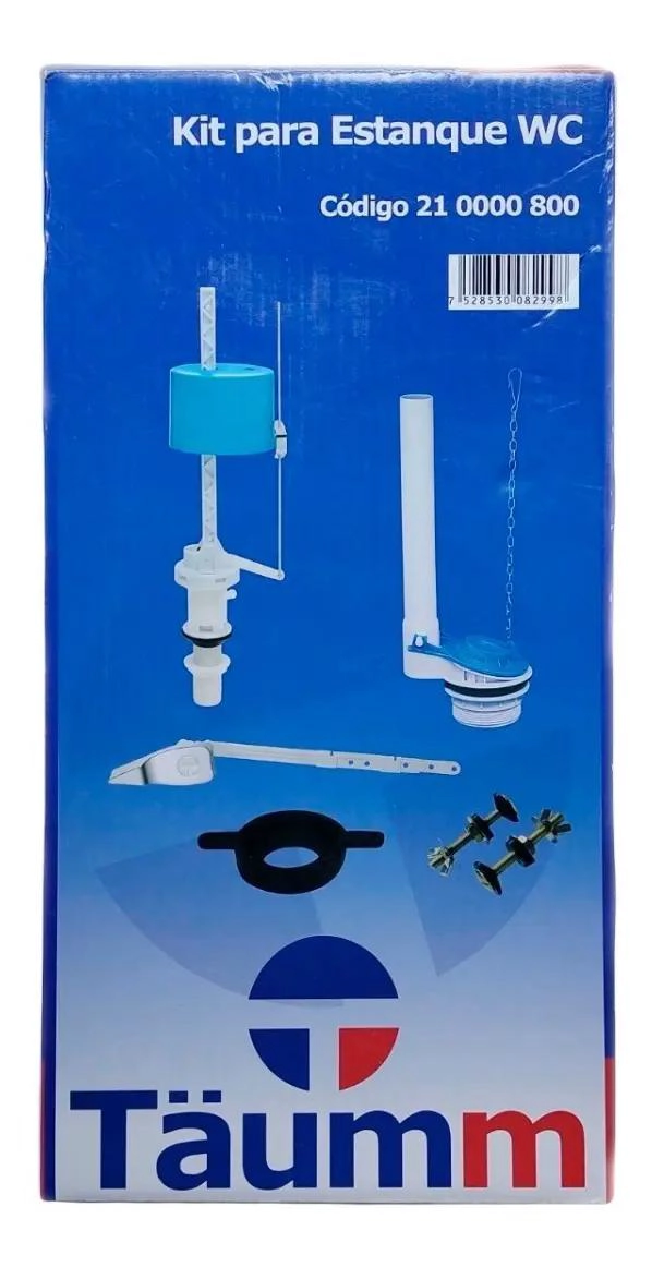 KIT DE DESCARGA PARA WC CON VALVULA Y FLOTADOR - 4