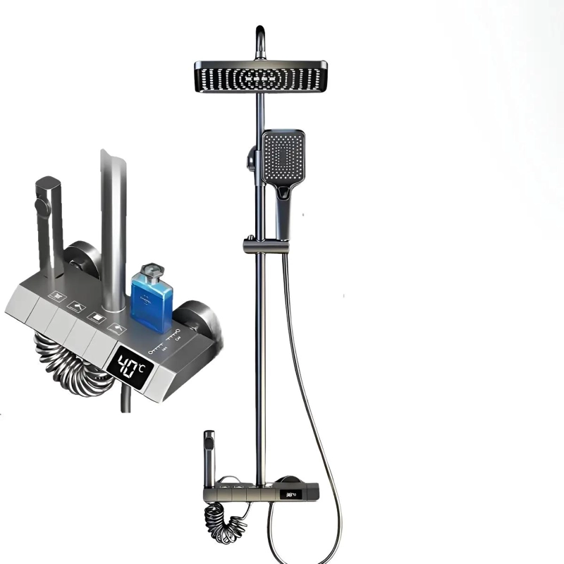 COLUMNA DE DUCHA MODERNA CON 4 FUNCIONES Y CONTROL TACTIL - 1