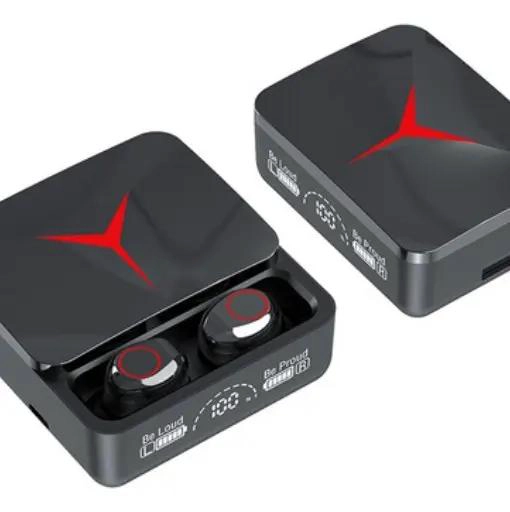 AUDIFONOS INALAMBRICOS M90 PRO TWS BLUETOOTH 5.3 NEGRO - 1