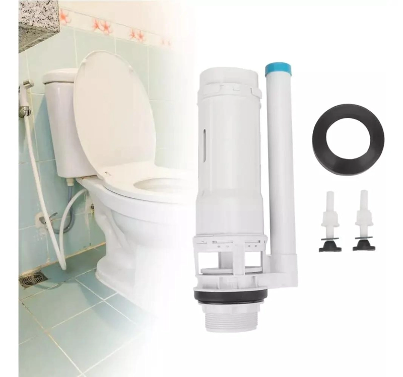 KIT VALVULA COMPLETA PARA ESTANQUE CON BOTON WC - 4