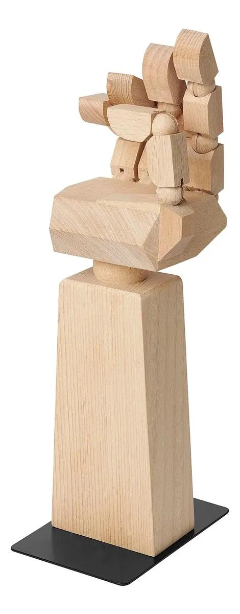 GENÉRICO SOPORTE PARA AUDIFONOS GAMING EN MADERA DE HAYA 34 CM