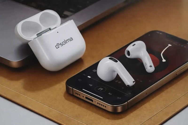 AUDIFONOS INALAMBRICOS TWS CON SONIDO HIFI Y ESTUCHE DE C - 4