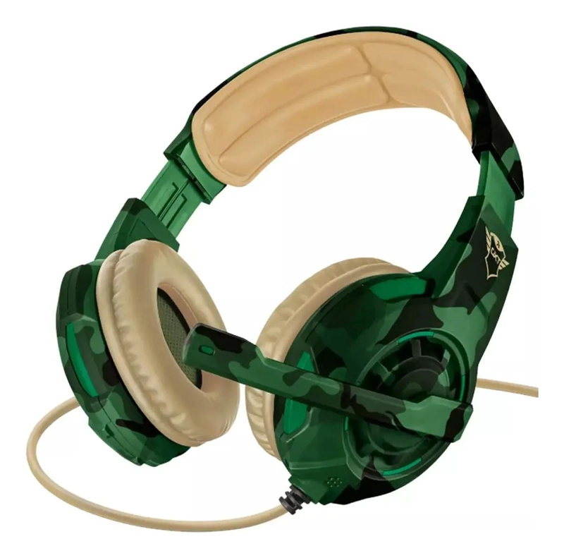 AUDIFONO GAMER CON MICROFONO RADIU JUNGLE CAMO - 2