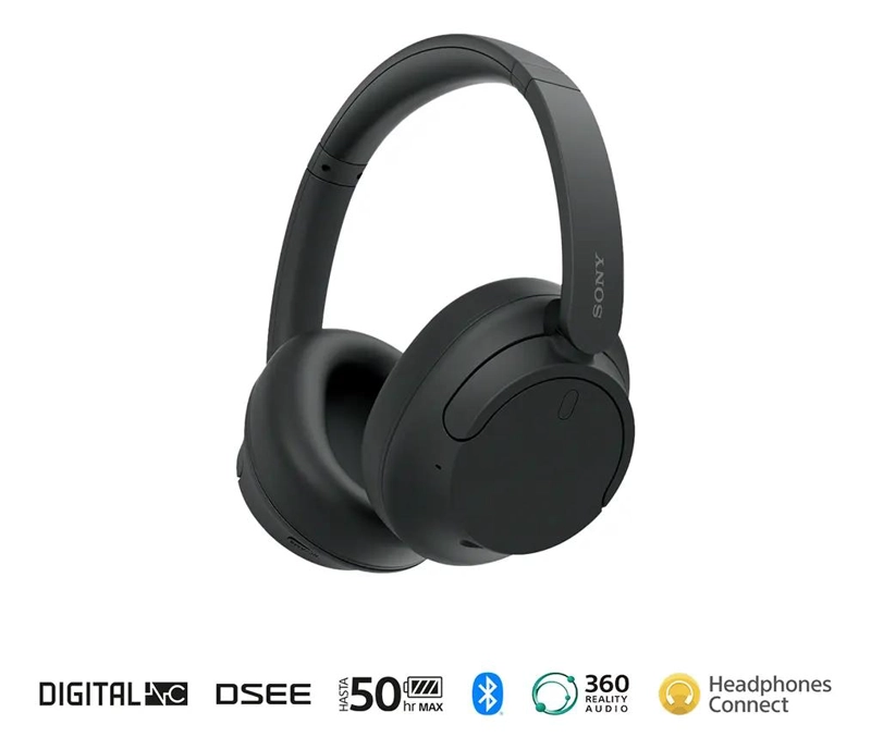 AUDIFONOS INALAMBRICOS CON CANCELACION DE RUIDO NEGRO - 2