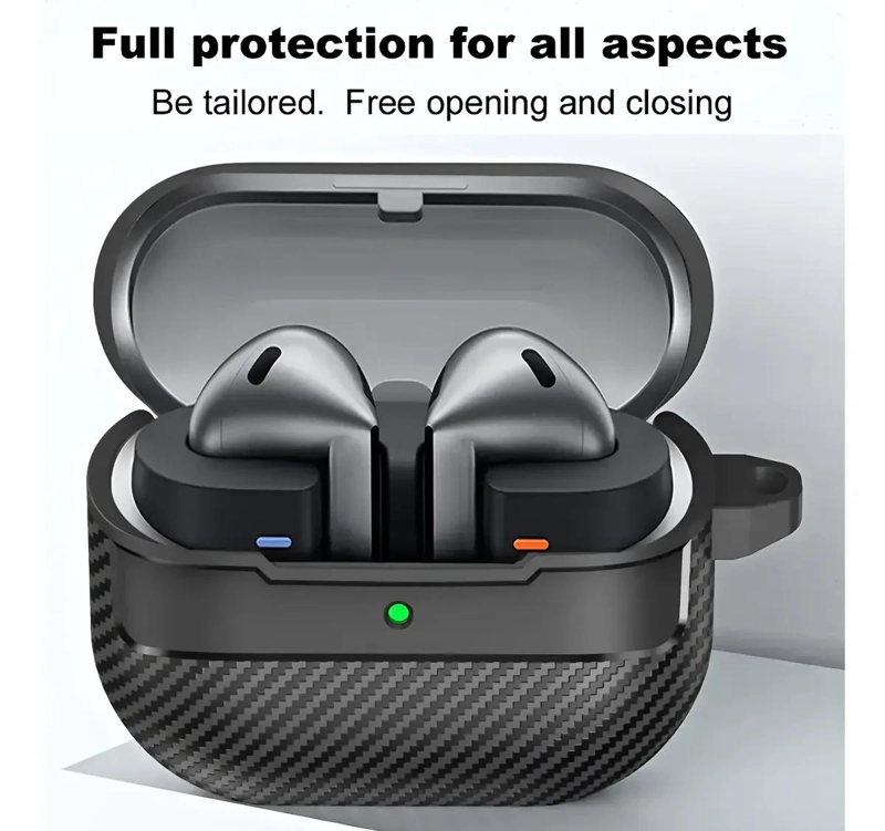 FUNDA PROTECTORA PARA AURICULARES GALAXY BUDS 3 PRO CON C - 1