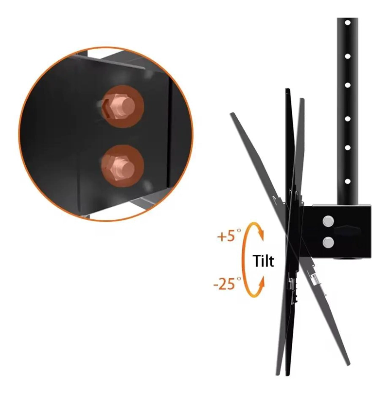 SOPORTE UNIVERSAL PARA TV 26 A 60 PULGADAS TECHO O PARED - 2
