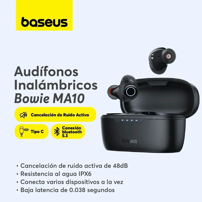 AUDIFONO INALAMBRICO CON CANCELACION DE RUIDO - 2